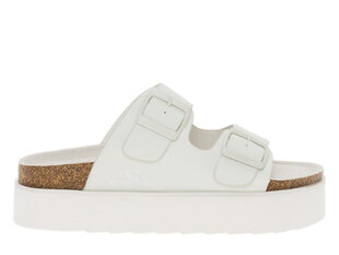 Platform slider women low o'neill 9024101902a moterims balta women's white 9024101902A цена и информация | Шлепанцы, тапочки для женщин | 220.lv