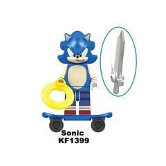 Konstruktors Sonic the Hedgehog figūra HeroBricks, 5 cm cena un informācija | Konstruktori | 220.lv