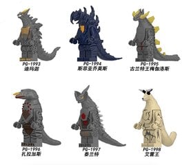 Konstruktors Godzilla figūra HeroBricks, 9cm cena un informācija | Konstruktori | 220.lv