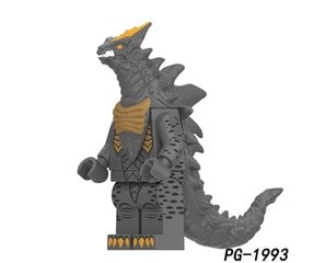 Konstruktors Godzilla figūra HeroBricks, 9cm cena un informācija | Konstruktori | 220.lv