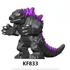 Konstruktors King Kong vs Godzilla figūra HeroBricks, 9cm cena un informācija | Konstruktori | 220.lv