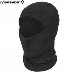 Balaklava ar šalli, Dominator, Ninja, Melna цена и информация | Мужские шарфы, шапки, перчатки | 220.lv