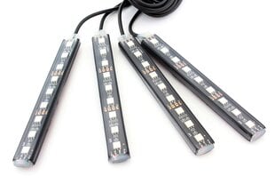 Strip LED RGB ar tālvadības pulti 12V cena un informācija | LED lentes | 220.lv