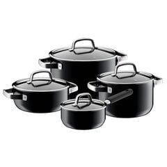 Katlu komplekts WMF Mineral Black 4 Pcs cena un informācija | Katli, tvaika katli | 220.lv