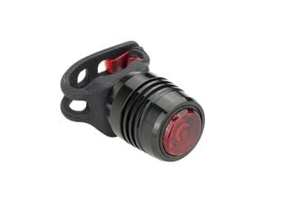 Light Rear  XC-183R USB 1 Led 10 lm aluminum black цена и информация | Велосипедные фонари, отражатели | 220.lv