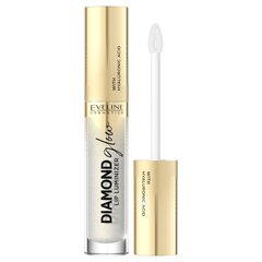 Lūpu spīdums Eveline Cosmetics Diamond Glow Lip Luminizer, 07 Golden Dust, 4,5 ml cena un informācija | Lūpu krāsas, balzāmi, spīdumi, vazelīns | 220.lv