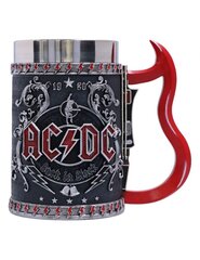 AC/DC - Back in Black Tankard 16cm cena un informācija | Datorspēļu suvenīri | 220.lv