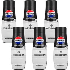 SodaStream Pepsi Maxi bez cukura 440 ml x6 sīrups cena un informācija | Gāzētā ūdens aparāti | 220.lv