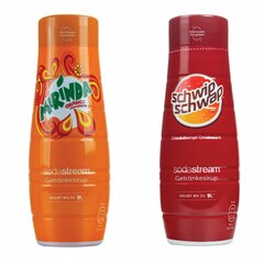 SodaStream Mirinda + Schwip Schwap Cola Orange sīrups cena un informācija | Gāzētā ūdens aparāti | 220.lv