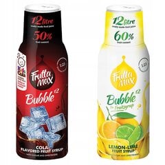 FruttaMax COLA sīrups 500ml+FruttaMax Lime Lime sīrups 500ml цена и информация | Аппараты для газирования воды | 220.lv