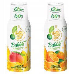 Sīrups FruttaMax MANGO LIGHT 500ml+Sīrups FruttaMax ORANGE LIGHT 500ml cena un informācija | Gāzētā ūdens aparāti | 220.lv