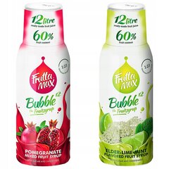 FruttaMax GRANATE 500ml+ LIMON MINT 500ml cena un informācija | Gāzētā ūdens aparāti | 220.lv