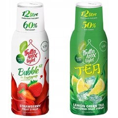 FruttaMax FruttaMax TRUSKAWA LIGHT 500 ml+LIETA TĒJA LEMON GREEN Light 500 ml cena un informācija | Gāzētā ūdens aparāti | 220.lv