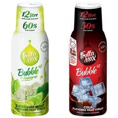 FruttaMax LIMON MINT BEZ 500ml+COLA 500ml цена и информация | Аппараты для газирования воды | 220.lv