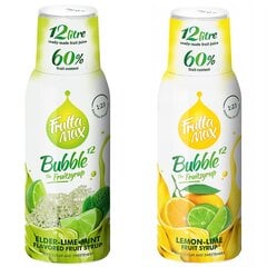 Sīrups FruttaMax LIMON MINT BEZ 500ml+CYTRY LIMON 500ml cena un informācija | Gāzētā ūdens aparāti | 220.lv