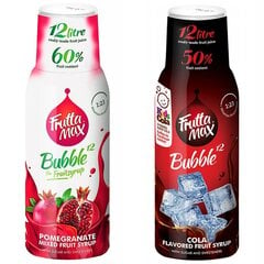 FruttaMax GRANAT 500ml+ COLA 500ml cena un informācija | Gāzētā ūdens aparāti | 220.lv