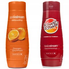 SodaStream Classics Orange 440ml+Schwip Schwap Cola Orange sīrups cena un informācija | Gāzētā ūdens aparāti | 220.lv