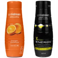 SodaStream Classics Orange 440ml+Xtreme Energy 440ml sīrups цена и информация | Аппараты для газирования воды | 220.lv