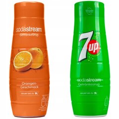 SodaStream Classics Orange 440ml+7UP sīrups cena un informācija | Gāzētā ūdens aparāti | 220.lv