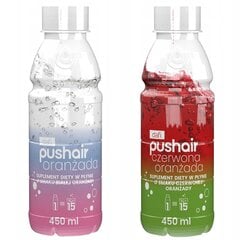 PUSHAIR uztura bagātinātājs Sarkanais apelsīnu sīrups 450ml + PUSHAIR uztura bagātinātājs Baltais apelsīnu sīrups 450ml цена и информация | Аппараты для газирования воды | 220.lv