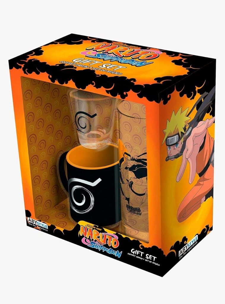 Naruto Shippuden Gift Set of 3 pcs цена и информация | Datorspēļu suvenīri | 220.lv