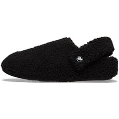 Crocs™ слипоны для мужчин и женщин Classic Cozzzy Slipper, чёрные цена и информация | Женские босоножки | 220.lv