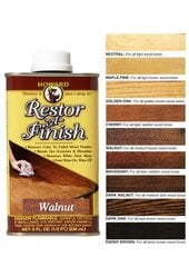 Mēbeļu renovators, Howard, Restor-A-Finish 236 ml, Mahogany cena un informācija | Impregnanti, kopšanas līdzekļi | 220.lv