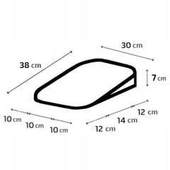 Ratu spilvens 30 x 38 x 7,5 cm cena un informācija | Spilveni, guļammaisi, konverti jaundzimušajiem | 220.lv