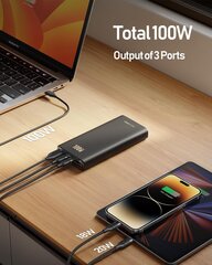 VEEKTOMX Power Bank 20000mAh 100W cena un informācija | Lādētāji-akumulatori (Power bank) | 220.lv