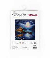 Набор Petit Point Spring Night 15x15см SG701 Luca-S цена и информация | Принадлежности для вышивания | 220.lv