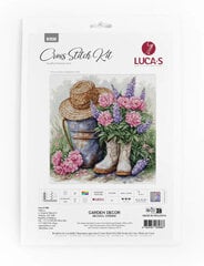 Izšūšanas komplekti "Garden Decor" 29x29cm SB7036 Luca-S cena un informācija | Izšūšanas piederumi | 220.lv