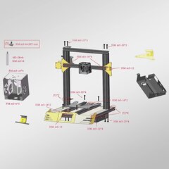 iMetrx Рама для FDM 3D-принтера цена и информация | Smart устройства и аксессуары | 220.lv