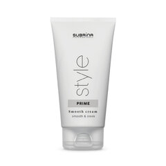 Nogludinošs krēms matiem Subrina Style Prime Smooth Cream, 150 ml cena un informācija | Matu veidošanas līdzekļi | 220.lv