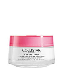 Dienas sejas krēms Collistar Idroattiva+ Deep Hydration Cream, 50 ml cena un informācija | Sejas krēmi | 220.lv