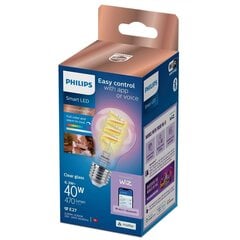 Led Philips spuldze, 40W, A60, E27, 1 gab. cena un informācija | Spuldzes | 220.lv