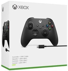 Prece ar bojājumu. Xbox Wireless Controller Black + USB C vads cena un informācija | Preces ar bojājumiem | 220.lv