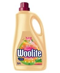 Mazgāšanas šķidrums Woolite Color Keratin Limited Fruity, 3,6 l цена и информация | Средства для стирки | 220.lv