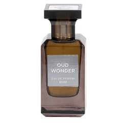 Парфюмированная вода Fragrance World Oud Wonder EDP для женщин/мужчин, 80 мл цена и информация | Женские духи | 220.lv