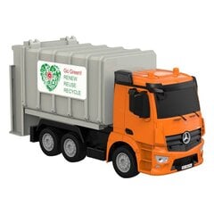 RC atkritumu vedējs Double Eagle Mercedes-Benz Antos E676-003, oranžs cena un informācija | Rotaļlietas zēniem | 220.lv