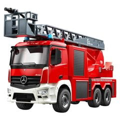 RC ugunsdzēsēju mašīna Double Eagle Mercedes-Benz Arocs E667-003, sarkana cena un informācija | Rotaļlietas zēniem | 220.lv