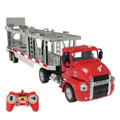 RC kravas automašīna Double Eagle Car Transporter E583-003, sarkana cena un informācija | Rotaļlietas zēniem | 220.lv