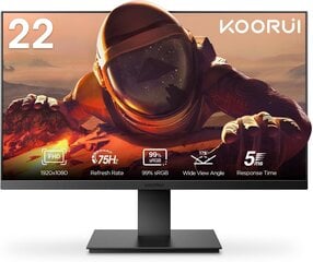 KOORUI Monitor 22 inch cena un informācija | Monitori | 220.lv