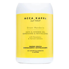 Гель для душа Acca Kappa Green Mandarin bath and shower gel, 500 мл цена и информация | Масла, гели для душа | 220.lv