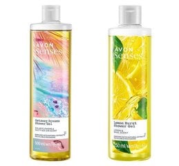 Avon dušas želeju komplekts Getaway Dreams un Lemon Burst cena un informācija | Dušas želejas, eļļas | 220.lv