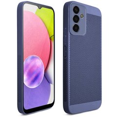 Moozy Samsung Galaxy A14 vāciņš ar ventilējošu dizainu VentiGuard Case, Zils cena un informācija | Telefonu vāciņi, maciņi | 220.lv