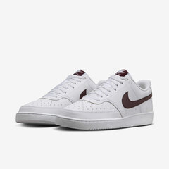 Nike Apavi Vīriešiem Court Vision Lo Nn White Bordeaux DH2987 113 DH2987 113/10 cena un informācija | Sporta apavi vīriešiem | 220.lv