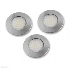 LED lampa GTV 1.5W 230V 3 gab. цена и информация | Монтируемые светильники, светодиодные панели | 220.lv