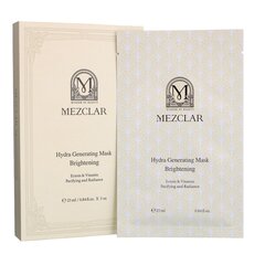 MEZCLAR Hydra Generating Mask Brightening - 5 kaukių rinkinys, 25 ml cena un informācija | Sejas maskas, acu maskas | 220.lv