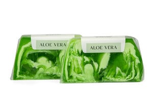 Glicerīna ziepes Aloe Vera Greenum, 2 gab x 100 g цена и информация | Мыло | 220.lv