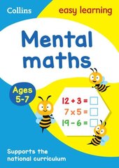 Mental Maths Ages 5-7: Ideal for Home Learning cena un informācija | Grāmatas pusaudžiem un jauniešiem | 220.lv